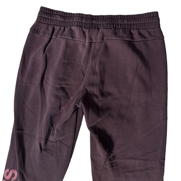 Adidas Purple Drawstring Jogger Sweatpants Women’s Size Large - Picture 4 of 5